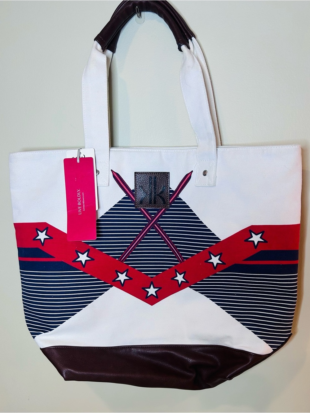 Krimson Klover Gold Meadow Tote NWT (retails For $59)
